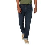 Lee Men's Performance Series Extreme Motion Straight Fit Tapered Jeans, Viking, 33W/32 L