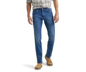 Lee Men's Performance Series Extreme Motion Straight Fit Tapered Leg Jean, Galilean Blue, 40W x 32L