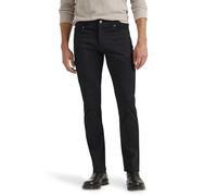 Lee Men's Performance Series Extreme Motion Straight Fit Tapered Leg Jeans, Black, 35 W/30 L
