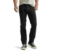 Lee Men's Performance Series Slim Straight Leg Jean Extreme Motion, Black, 33W x 32L