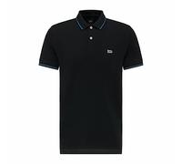 Lee Men's PIQUE POLO T - Shirt, Ecru (Black 01),XXX-Large