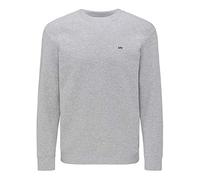 Lee Men's Plain Crew Sweatshirt, Grey (Grey Mele Mp), M