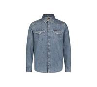 Lee Men's Regular Western Shirt, Green Aura, S