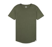 Lee Men's Shaped Tee T-Shirt, Olive Grove, M