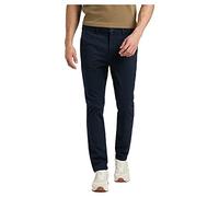 Lee Men's Slim Chino Pants, deep Navy, 33 W/34 L