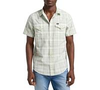 Lee Men's Ss Western Shirt, Mercantile Sage Ombre, XL