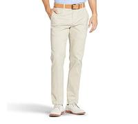 Lee Men's Total Freedom Stretch Slim Fit Flat Front Pant, Sand, 30W x 29L