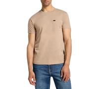 Lee Men's Ultimate Pocket Tee T-Shirt, Sand, XL