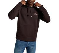 Lee Men's Wobbly Hoodie Hooded Sweatshirt, Espresso, M