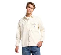 Lee Men's Workwear Overshirt Shirt, Ecru, L
