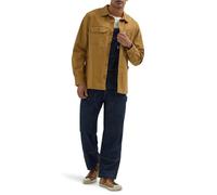 Lee Men's Workwear Relaxed Fit Overshirt, Glazed Ginger, 42/44