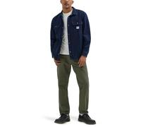Lee Men's Workwear Relaxed Fit Overshirt, Heavy Weight Medium Worn Wash, 38/40