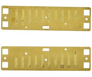 Lee Oskar 797134 Natural Minor Replacement Tuning Plates/Reed Plates, Db