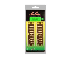 Lee Oskar 797138 Natural Minor Replacement Tuning Plates/Reed Plates, F