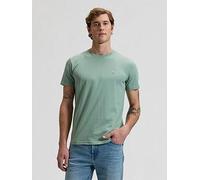 Lee Patch Logo T-Shirt, Light Green, Size L, Men Light Green