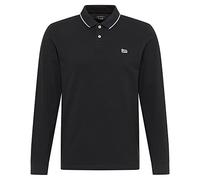 LEE - Polo Shirt - Regular Fit - Ls Pique Polo - Black Black