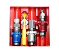 Lee Precision 91878: 38/357 Breech Lock Bsh Carbide 3 Die Set