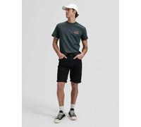 Lee Pure Cotton Vinyl Graphic Crew Neck T-Shirt Black
