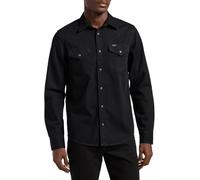 Lee Regular Western Shirt, Black, XXS
