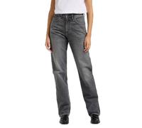 Lee Rider Classic Women's Jeans Relaxed Straight Fit Straight Leg, Duck Grey, 31W x 31L