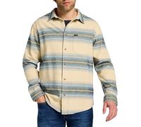 Lee Men's Riveted Shirt, Beige, XXL