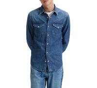 Lee 112376547 Regular Fit Long Sleeve Shirt Blue L Men