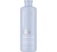 Lee Stafford Blue Toning Conditioner | Bleach Blonde Ice White Collection - Corrects Brassy & Orange Tones, Best for Highlighted, Cool, Dark Blonde Hair, Color Extend Treament, Brightening,16.9 Fl Oz
