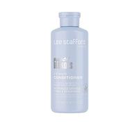 Lee Stafford Blue Toning Conditioner | Bleach Blonde Ice White - Corrects Brassy & Yellow Orange Tones to Silver Platinum, Great for Highlighted, Bleached, & Naturally Dark Hair, No Purple, 250 ml