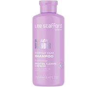 Lee Stafford Daily Blonde Shampoo | Bleach Blondes Everyday Care Cleanser - for All Blondes, No Yellow Tones, Brightens, Maintains, & Refreshes Color Treated Hair, for Men & Women 250 ml