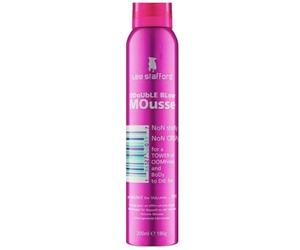 Lee Stafford DOUBLE BLOW Hair Mousse Non Sticky Non Crispy 200ml