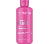 Lee Stafford Smoothing Shampoo | Illuminate & Shine - Best for Dry Dull Hair, Lightweight Clarifying Gel for A High Gloss Sleek Silk Shiny Finish, Infused with Marula Oil for Rich Moisture, 250 ml