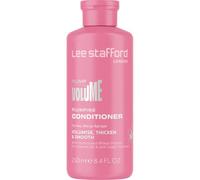 Lee Stafford Volumising Conditioner | Plump Up The Volume Collection - Best Daily Conditioning Cream for Hair Thickening, Boosts Fine Hair, for Men & Women, 250ml