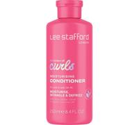 Lee Stafford Wavy, Curly, & Coily Conditioner | For The Love of Curls - Conditioning Cream for 2A to 4C Hair, Anti Frizz, Moisturising, High Gloss Shine to Smooth Defined Curls, Lightweight, 250 ml