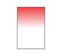 Lee Sunset Red Graduated Resin Filter soft