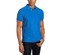 Lee Uniforms Men's Poloshirt mit Moderner Passform, Kurzärmelig Polo Shirt, Royal, M