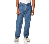 Lee Uniforms Men's Relaxed Fit Straight Leg Jeans, Pepperstone, 42W / 29L