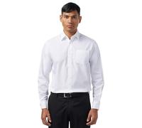 Lee Uniforms mensE9337YLLong Sleeve Dress Shirt Button-Down Collar Long_Sleeve Button-Down Shirt - White - Medium
