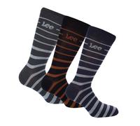 Lee Unisex Adult Logo Socks (Pack of 3) GT5764