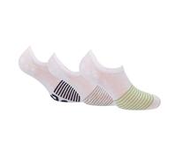 Lee Unisex Adult Striped Liner Socks (Pack of 3) GT6505