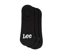 Lee Unisex Shoe Liners in Black/White/Grey | No Show Invisible Socks Trainer Liners for Loafers and Low Cut Shoes/Trainers | Soft Cotton Mix Size 8.5-11 - Multipack of 3