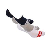 Lee Womens 3 Pack of Shoe Liner Socks in White Polycotton - Size UK 4-7