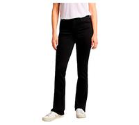 Lee Women's Breese Boot Jeans, Black Rinse, 33W / 33L