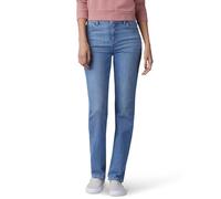 Lee Women's Classic Fit Monroe Straight-Leg Jean, Inspire Blue, 20 Short