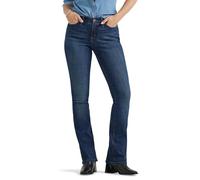 Lee Women's Flex Motion Regular Fit Bootcut Jeans, Royal Chakra (Blue), 16 M