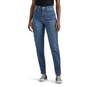Lee Women's High Rise Mom Jean, Standout, 10 Short