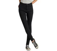 Lee Women's Ivy Jeans, Black, 25W / 31L