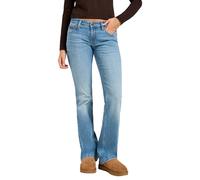 Lee Women's Jessica Low Rise Bootcut Fit Bootcut Leg Jeans, Rising Sign, 26W x 33L