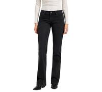 Lee Women's Jessica Low Rise Bootcut Fit Bootcut Leg Jeans, True to Black, 27W x 29L