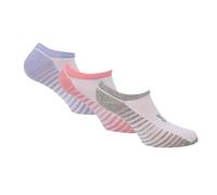 Lee Womens/Ladies Line Trainer Socks (Pack of 3) / 4 UK-7 UK White GT7102