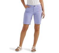Lee Women's Legendary 9" Chino Bermuda Short, Iris Purple, 12
